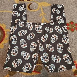 Skull/Halloween leggings